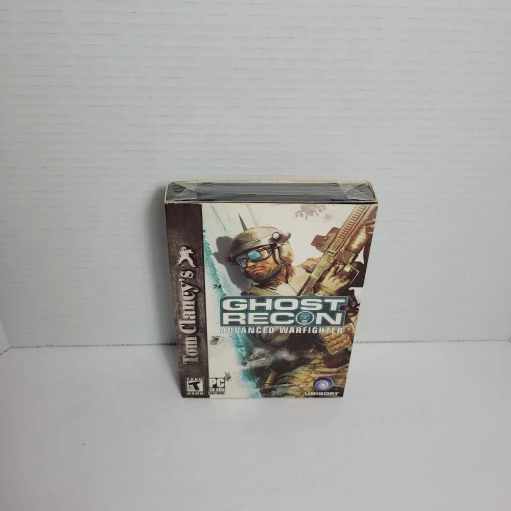 Tom Clancy's Ghost Recon Advance Warfighter PC CD-Rom Ubisoft New Sealed